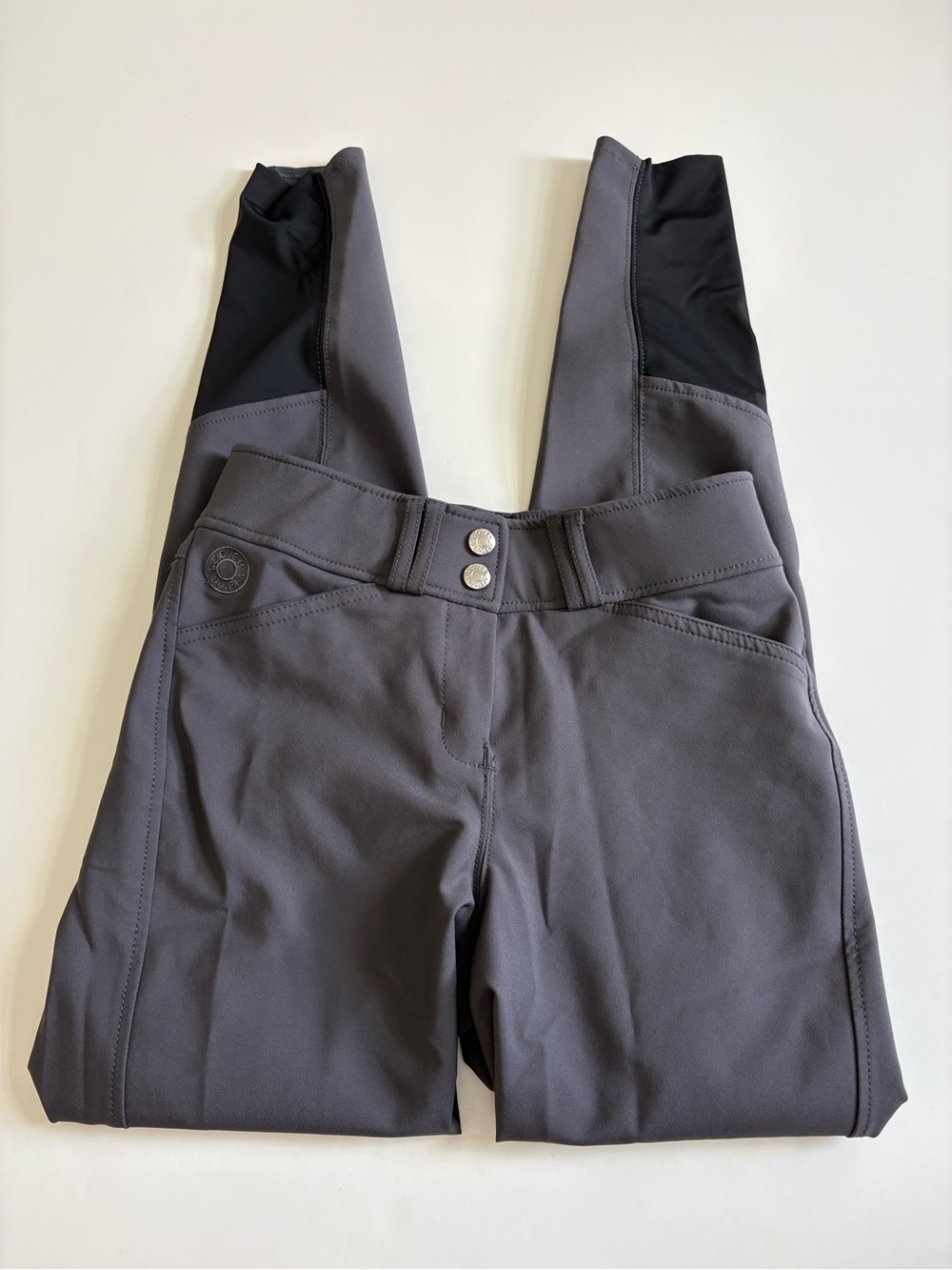 Dover Saddlery Riding Equestrian Pants Size 24 Gray